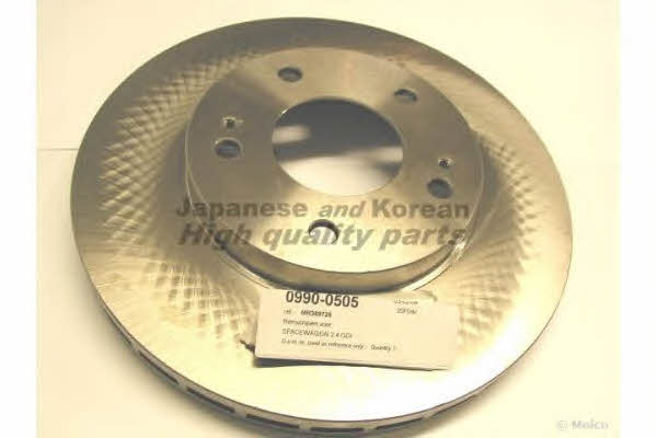 Ashuki 0990-0505 Front brake disc ventilated 09900505