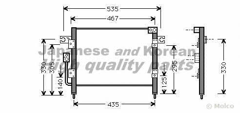 Ashuki K460-08 Cooler Module K46008