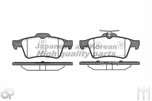Ashuki M075-35 Brake Pad Set, disc brake M07535