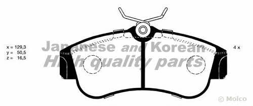 Ashuki N009-30 Brake Pad Set, disc brake N00930