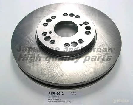 Ashuki 0990-5012 Front brake disc ventilated 09905012