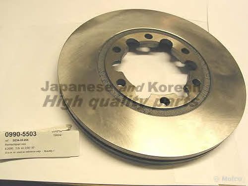 Ashuki 0990-5503 Front brake disc ventilated 09905503
