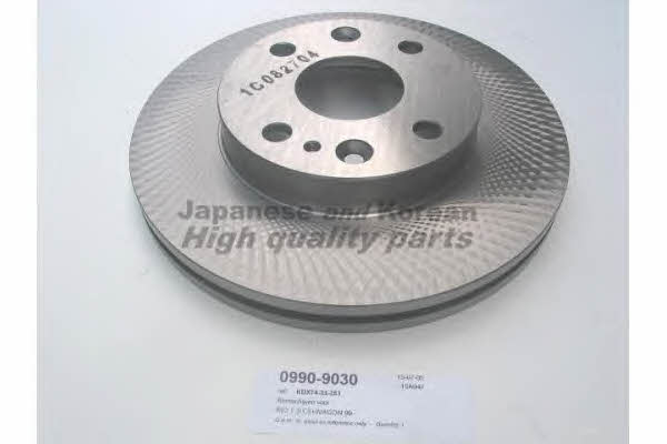 Ashuki 0990-9030 Front brake disc ventilated 09909030