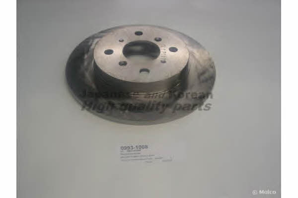 Ashuki 0993-1008 Rear brake disc, non-ventilated 09931008