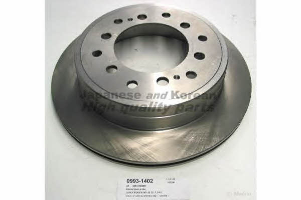 Ashuki 0993-1402 Rear ventilated brake disc 09931402