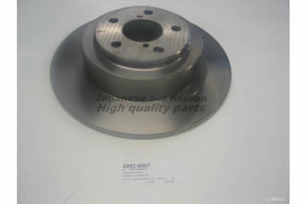Ashuki 0993-6007 Rear brake disc, non-ventilated 09936007