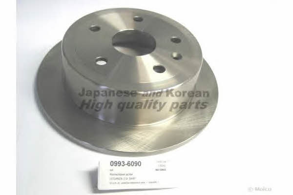 Ashuki 0993-6090 Rear brake disc, non-ventilated 09936090