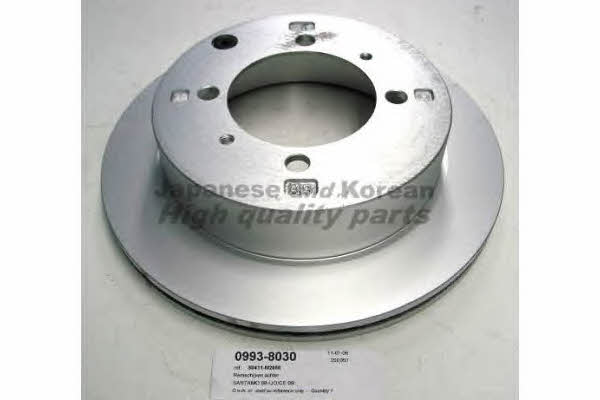 Ashuki 0993-8030 Rear brake disc, non-ventilated 09938030