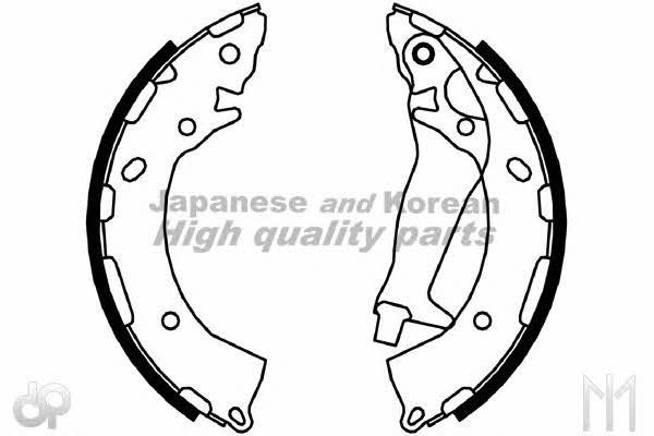 Ashuki 1050-3350 Brake shoe set 10503350