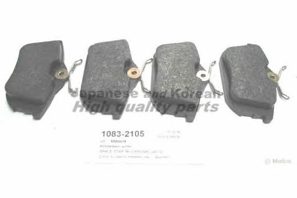 Ashuki 1083-2105 Brake Pad Set, disc brake 10832105