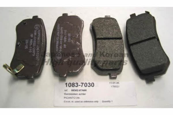 Ashuki 1083-7030 Brake Pad Set, disc brake 10837030
