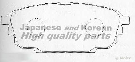 Ashuki 1083-7103 Brake Pad Set, disc brake 10837103