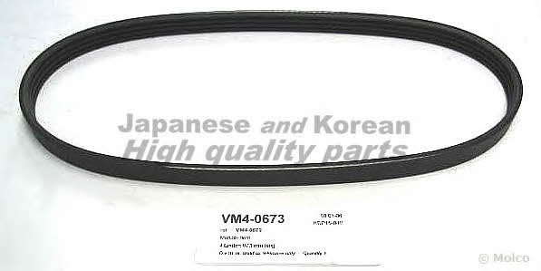 Ashuki VM4-0673 V-ribbed belt 4PK673 VM40673