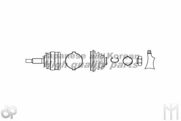 Ashuki T760-04 CV joint T76004