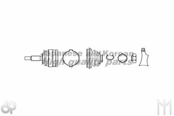 Ashuki N042-25 CV joint N04225