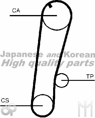 Ashuki K037-31 Timing belt K03731