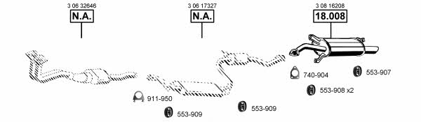 VO180510 Asmet Exhaust system