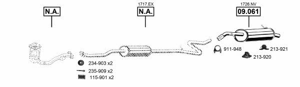 CI090942 Asmet Exhaust system