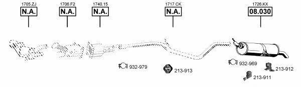 CI090985 Asmet Exhaust system