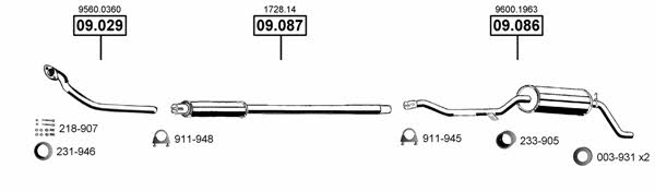 CI091205 Asmet Exhaust system