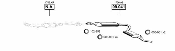 CI091610 Asmet Exhaust system