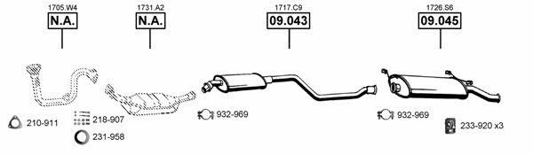 CI092420 Asmet Exhaust system