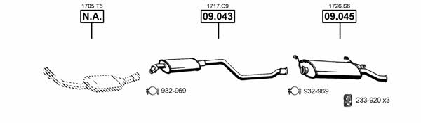 CI092435 Asmet Exhaust system