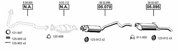 OP050710 Asmet Exhaust system