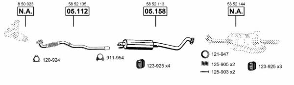 OP051410 Asmet Exhaust system