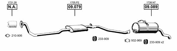 PE080690 Asmet Exhaust system