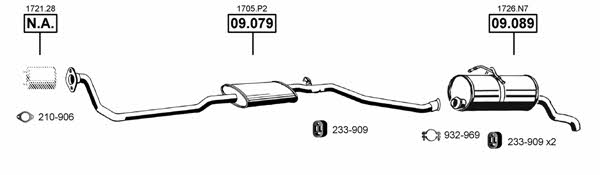 PE080700 Asmet Exhaust system