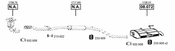 PE081757 Asmet Exhaust system