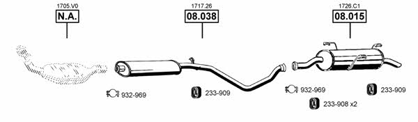 PE082455 Asmet Exhaust system