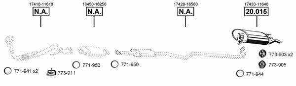 TO201970 Asmet Exhaust system