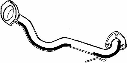 Asmet 04.105 Twin front pipe 04105