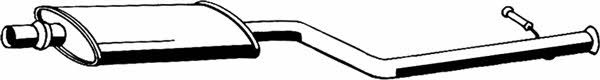 Exhaust middle box Citroen: 09064 Asmet Central silencer