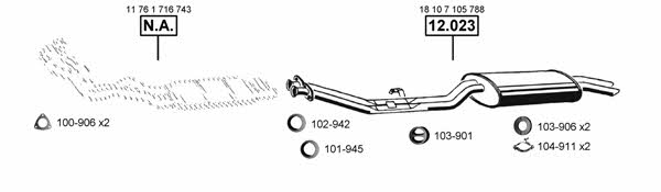 BM120815 Asmet Exhaust system