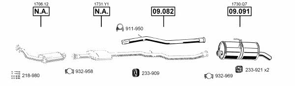 CI090292 Asmet Exhaust system
