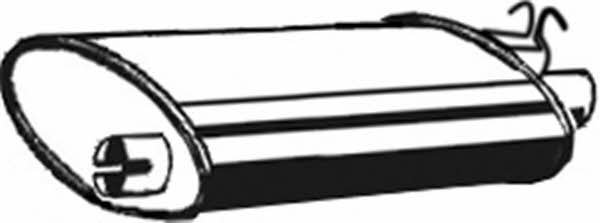 Exhaust system Volvo 760: 18014 Asmet End Silencer