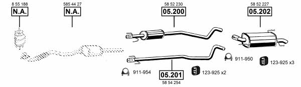 OP051207 Asmet Exhaust system