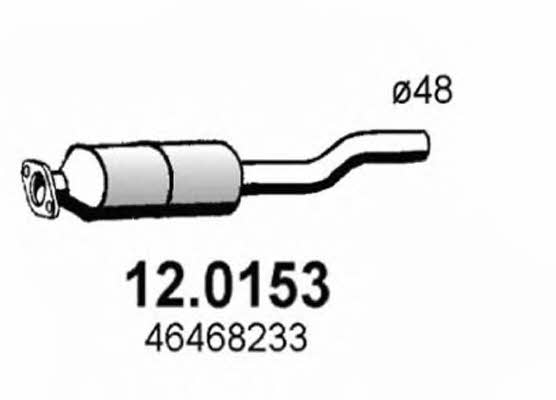 Asso 12.0153 Catalytic Converter 120153