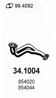  34.1004 Exhaust pipe 341004