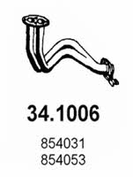  34.1006 Exhaust pipe 341006