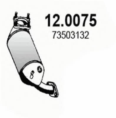 Asso 12.0075 Catalytic Converter 120075
