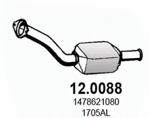 Asso 12.0088 Catalytic Converter 120088