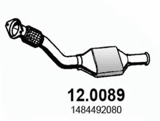 Asso 12.0089 Catalytic Converter 120089