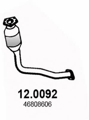 Asso 12.0092 Catalytic Converter 120092