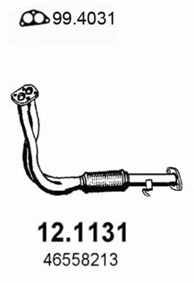 Asso 12.1131 Exhaust pipe 121131