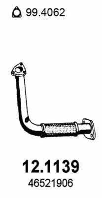 Asso 12.1139 Exhaust pipe 121139