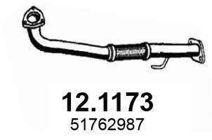 Asso 12.1173 Exhaust pipe 121173